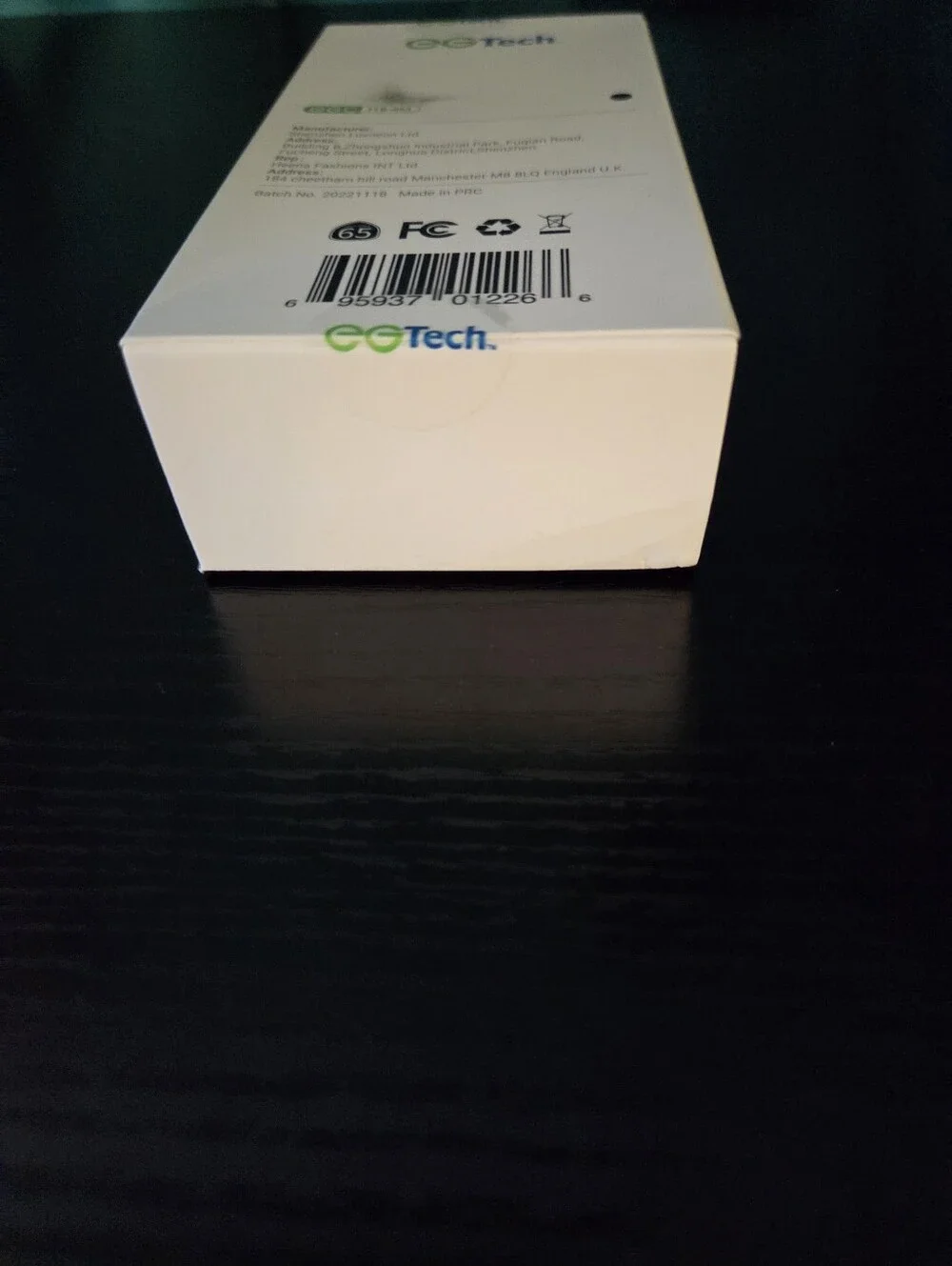 EGTech 12ft Black Braided Micro USB Charging Cable